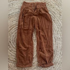 FP pleated pants